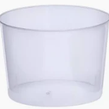VASO 210 PLASTICO TRANSP. CHIQUITO C/20P PAQ-25U
