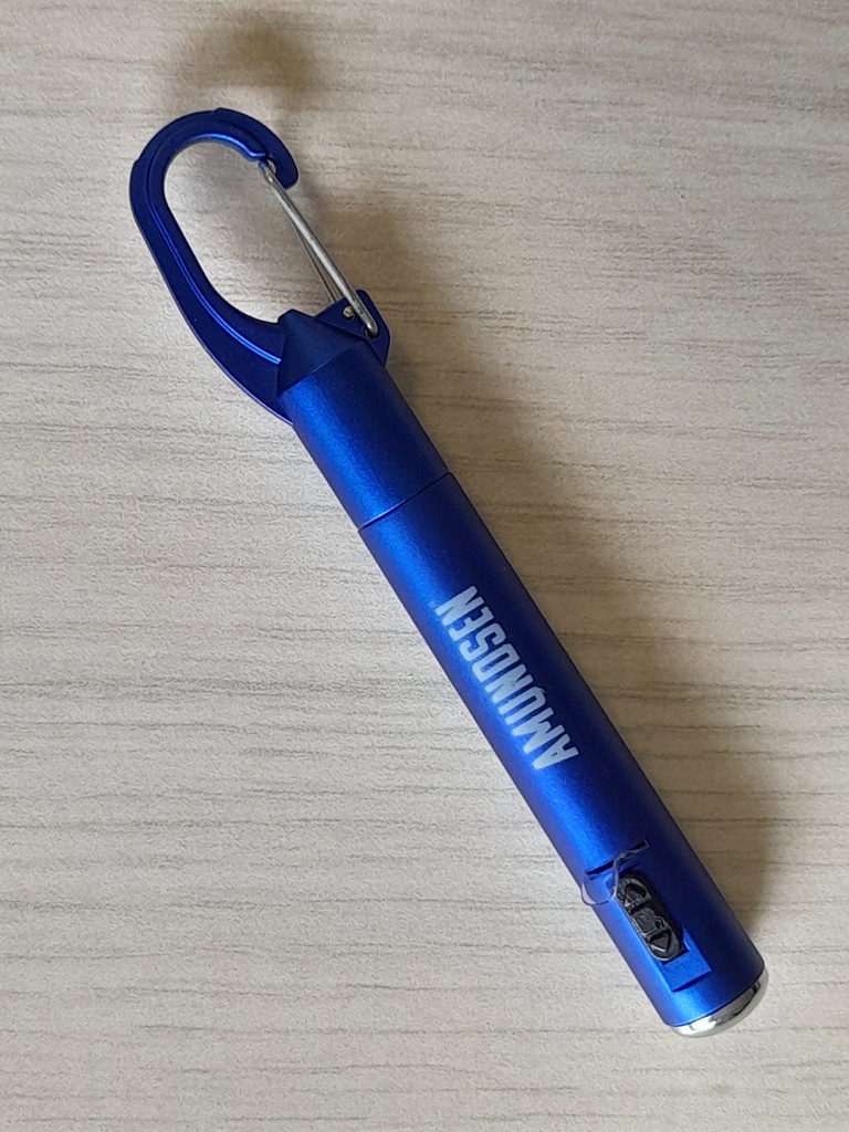 BOLIGRAFO LINTERNA KRUJER AMUNDSEN AZUL