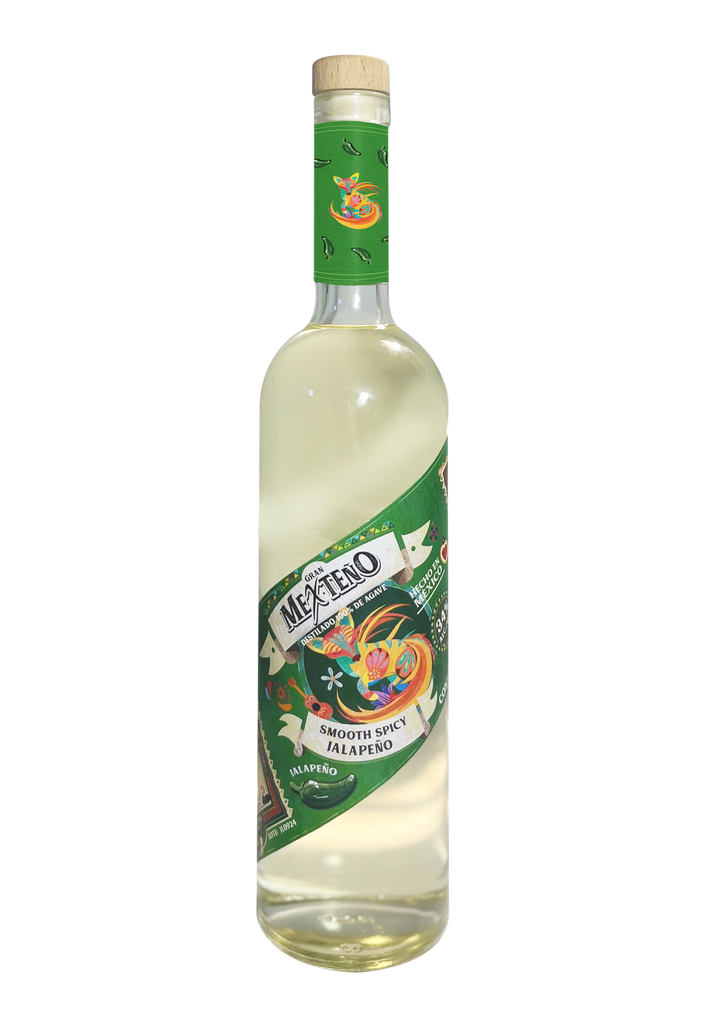 GRAN MEXTEÑO SMOOTH SPICY JALAPEÑO  34% 0.70 L. (C6)