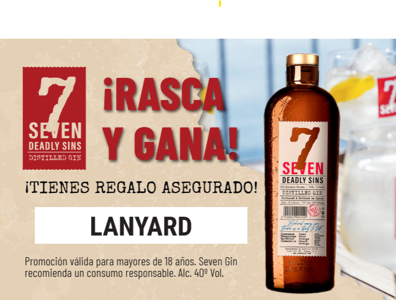 RASCA Y GANA SEVEN - LANYARD