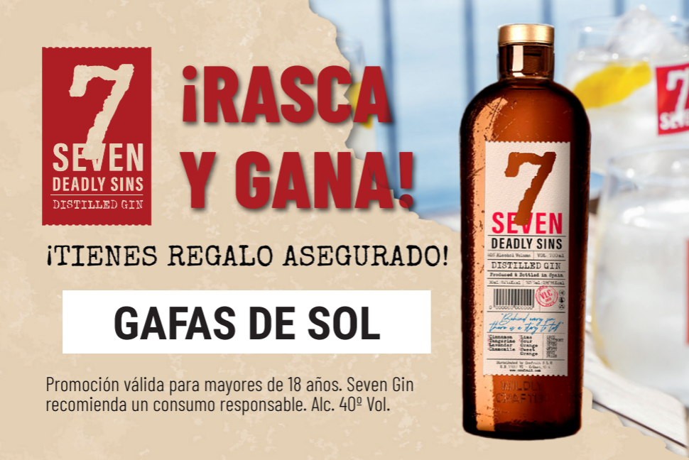 RASCA Y GANA SEVEN - GAFAS SOL
