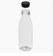 [BOPETR000009] BOTELLA PET TRANSPARENTE 500cc TAPON C/135 U