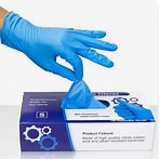 ESTUCHE GUANTES DESECHABLE NITRILO